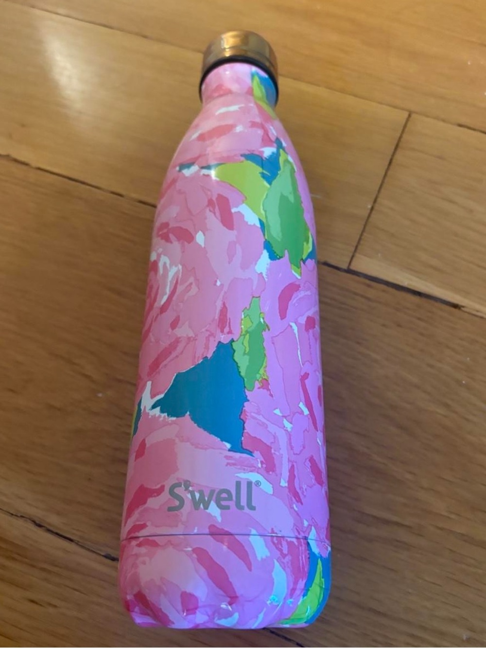 Lilly Pulitzer x S'well Pink Floral Pattern Insulated Water Bottle